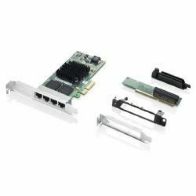 LENOVO Intel I350-T4 - adaptateur reseau - PCIe 2.1 - Gigabit Ethernet x 4