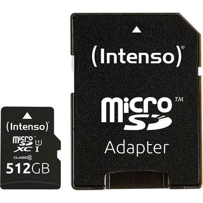 INTENSO  Carte MicroSDXC UHS-I Premium Class 10 - 512Go