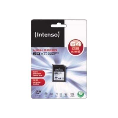INTENSO  Carte SDXC Class 10 - 64Go