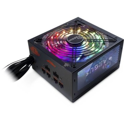 INTERTECH Inter-tech Argus Rgb Cm Ii 650w Semi Modular Power Supply Noir