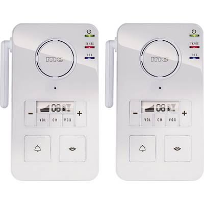  Interphone Sans Fil Avec Babyphone Fs2.1 Blanc