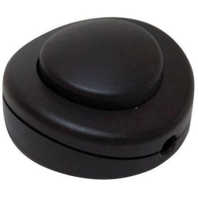 LEGRAND Interrupteur &agrave; pied  - pour lampadaire - 2A - 250 V - noir