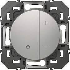 LEGRAND Interrupteur ou va-et-vient dooxie 10AX 250V finition alu - sachet