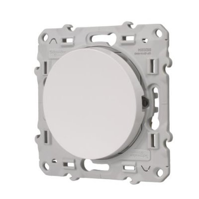 SCHNEIDER ELECTRIC Interrupteur va-et-vient &agrave; assembler,  Odace, blanc