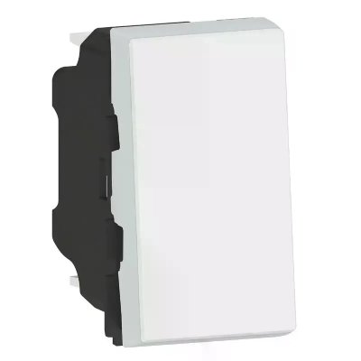 LEGRAND Interrupteur va-et-vient Mosaic Easy-LED - 10 AX - 250V - 1 module - Blanc