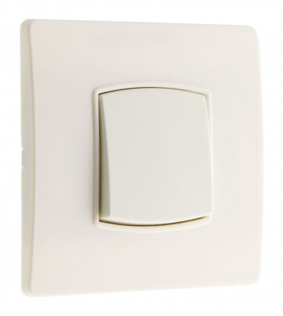 ZENITECH Interrupteur Va & Vient borne auto vis+griffes Diwone Blanc