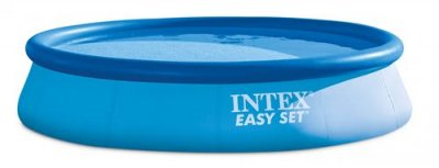 INTEX  28142GN piscine hors sol Piscine gonflable Rond 7290 L Bleu