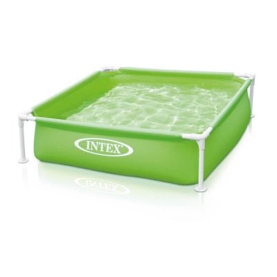 INTEX  57172NP Piscinette &agrave; cadre tubulaire 122 x 122 cm