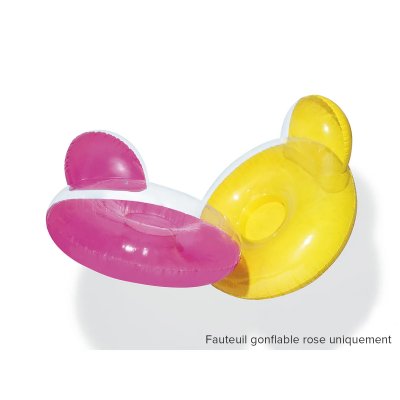 INTEX  - 58889EU - Fauteuil De Piscine Glossy - Coloris Al&eacute;atoire
