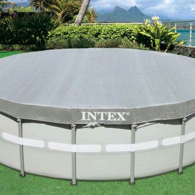 INTEX  couverture de piscine ronde deluxe 488 cm 28040