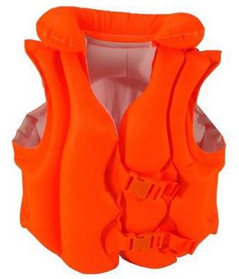 INTEX  Inflatable With Buckles Vest Orange 50 x 47 cm