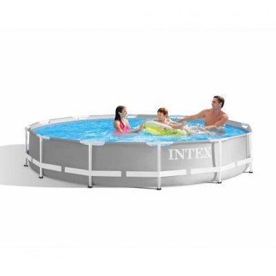 INTEX  - Piscine 26710 ex 28710 Ronde Prism Frame Hors-Sol 366x76