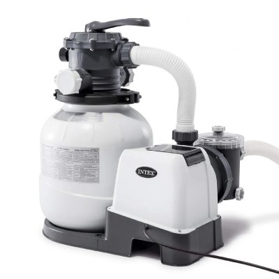INTEX  Sand Filter Pump Blanc