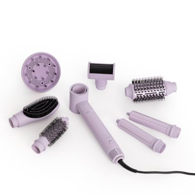 CREATE ION STYLER PRO ADVANCE - Brosse soufflante ionique en c&eacute;ramique 8-en-1 - Lavande