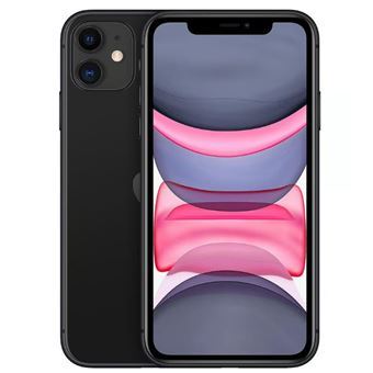 iPhone 11 6,1 128 Go Noir Reconditionn&eacute; avec BATTERIE NEUVE 