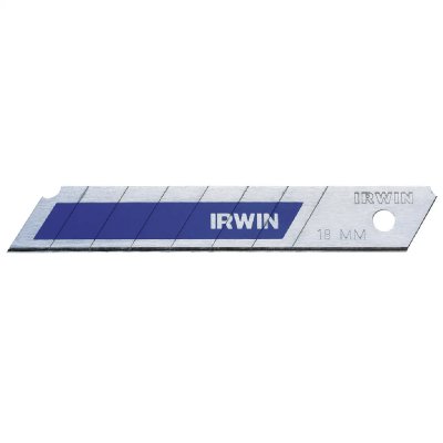 IRWIN  10507103 Lot de 8 lames s&eacute;cables Bleu 18 mm (Import Grande Bretagne)