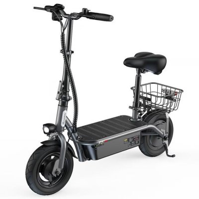 KELKART IScooter-Trottinette &Eacute;lectrique Pliable avec mir, Autonomie de 30km, h, 500W, 7,8 Ah, 2025