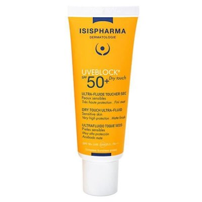 ISISPHARMA  uveblock ultra-fluide toucher sec invisible spf50+ 40ml
