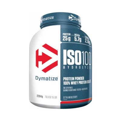 DYMATIZE Iso 100 Hydrolyzed - Strawberry 2264g