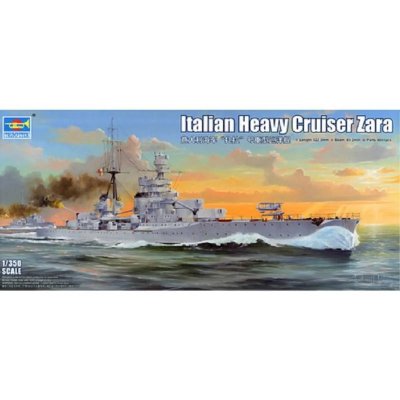 TRUMPETER Italian Heavy Cruiser Zara - 1:350e - 