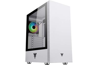 ITEK  case vertibra s210w gaming middle tower argb fan 