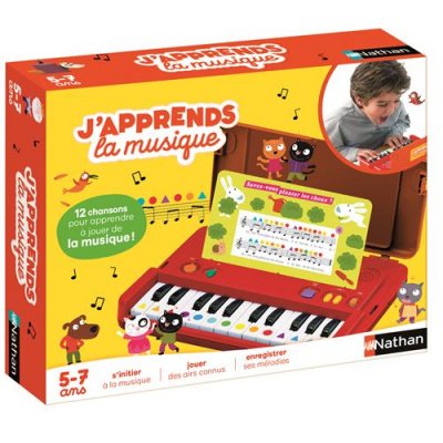 NATHAN J'apprends la musique  rouge