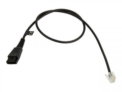 JABRA  8800-00-88 c&acirc;ble de t&eacute;l&eacute;phone 0,5 m Noir 8800-00-88