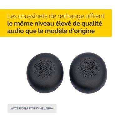 JABRA  - Coussinet - noir (pack de 6) - pour Evolve2