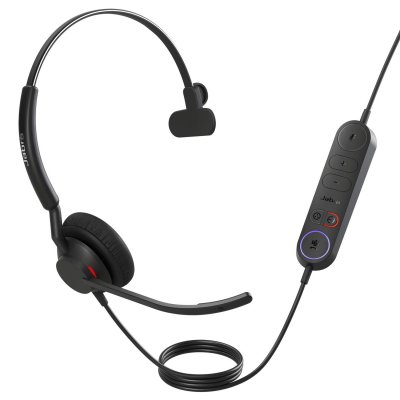 JABRA  Engage 40 Casque Avec fil Arceau Bureau/Centre d'appels USB Type-A Bluetooth Noir - Neuf