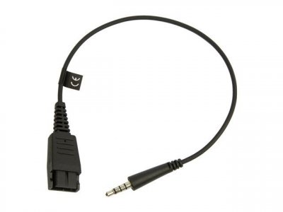 JABRA  Quick Disconnect (QD) to straight 3.5 mm Jack Cord