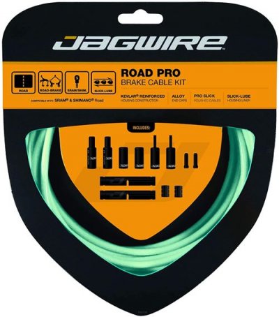 JAGWIRE  PCK208 Kit c&acirc;bles et Gaines Mixte Adulte, Bianchi Celeste