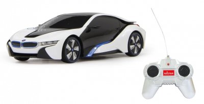 JAMARA  404495 27 MHz &Eacute;chelle 1/24 Blanc BMW i8 Deluxe Car