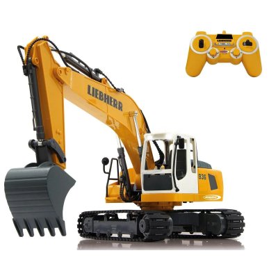 JAMARA  excavatrice t&eacute;l&eacute;command&eacute;e liebherr r936 2,4 ghz 1:20 429471
