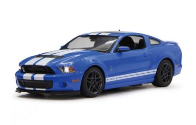 JAMARA  Ford Shelby GT 500 Deluxe 404540 27 MHz 1/14 Bleu