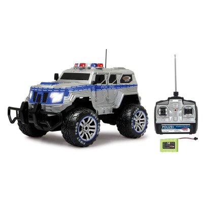 JAMARA  V&eacute;hicule Blind&eacute; De Police T&eacute;l&eacute;command&eacute; Monstertruck 1:12-