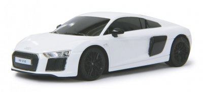 RASTAR Jamara voiture t&eacute;l&eacute;command&eacute;e audi r8 2015 1:24 blanc