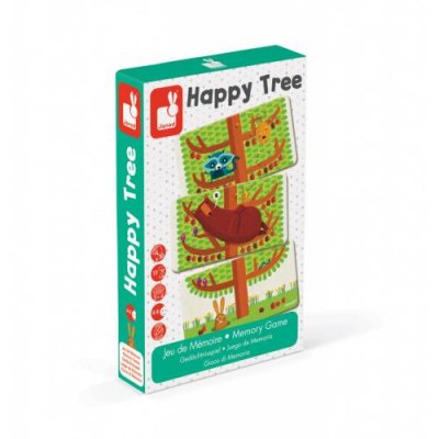 JANOD  - Jeu de memoire Happy Tree - &agrave; partir de 4 ans *