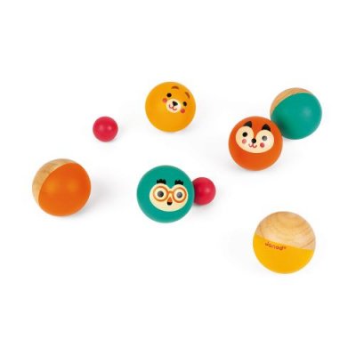 JANOD  - Ma Petite P&eacute;tanque Happy Garden (bois) - D&egrave;s 3 Ans