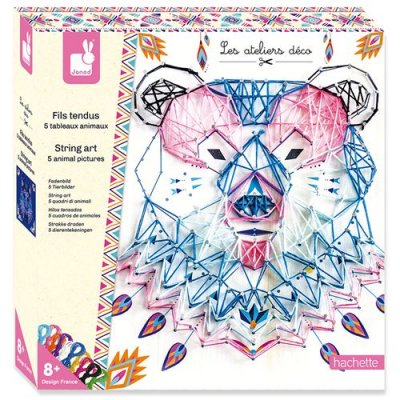 JANOD  String Art Animal Pictures Multicolore 8 Years-99 Years