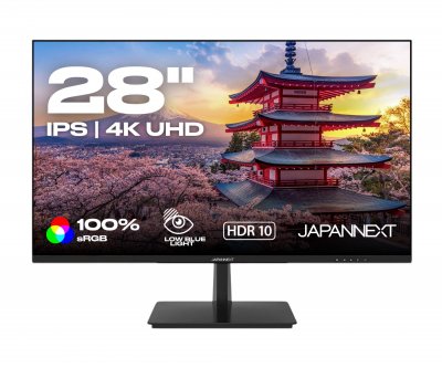 JAPANNEXT  &Eacute;cran PC 28"" UHD 4K (3840x2160) 60Hz Dalle IPS