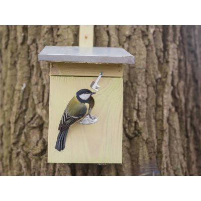 ESSCHERT DESIGN Jardi Depot - Nichoirs pour Oiseaux - Nichoir M&eacute;sange Charbonni&egrave;re