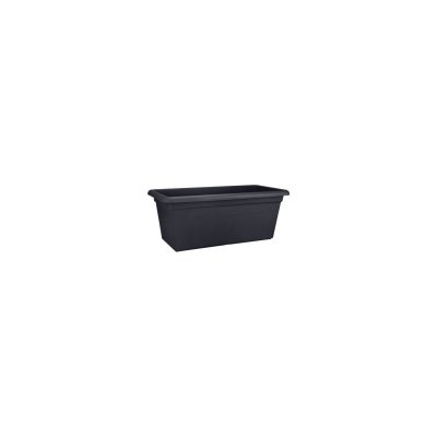 ELHO Jardiniere Green Basics 60 - Vivre noir - Ext&eacute;rieur - XXL - L 29,5 x W 59,2 x H 27,7 cm