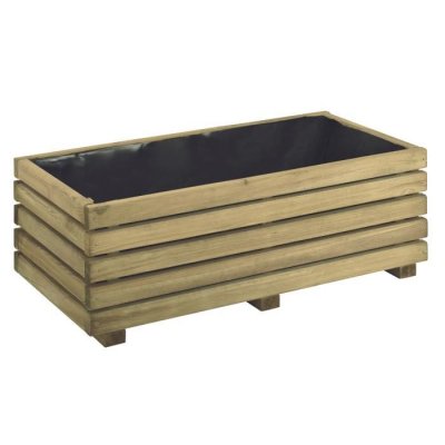 JARDIPOLYS  Bac &agrave; fleurs K&Uuml;B 80 rectangle - 64 L