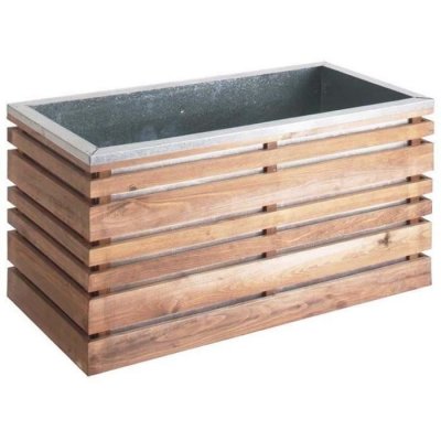 JARDIPOLYS  - Bac &agrave; fleurs moderne Lign Z 202 litres