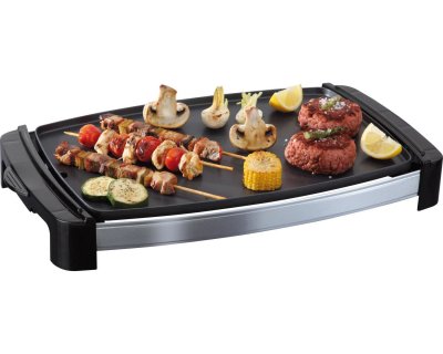 JATA  Gr240n Electric Roasting Griddle 2000w Argent&eacute; One Size / EU Plug