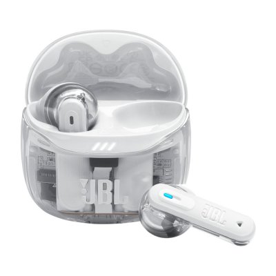 JBL  Tune Flex 2 Ghost Edition Blanc 