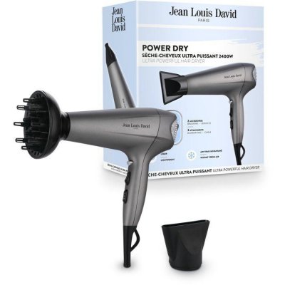 JEAN LOUIS DAVID  Power Dry - S&egrave;che-cheveux 2400 W - Gris