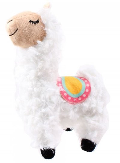 Jemini doudou musical Lola Lamajunior 24 cm blanc