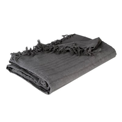 ATMOSPHERA CREATEUR D INTERIEUR Jet&eacute; de lit gris 160x220 Atmosphera cr&eacute;ateur d'int&eacute;rieur - Gris
