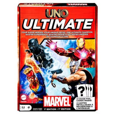 MATTEL Jeu classique  Uno Ultimate Marvel